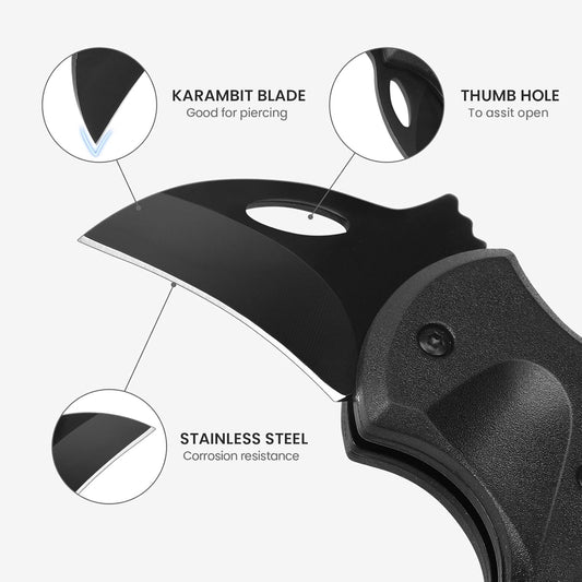 Mini Clip On Bird Beak Knife