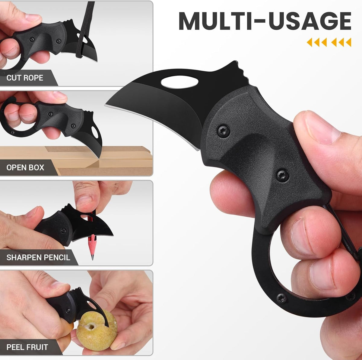 Mini Clip On Bird Beak Knife