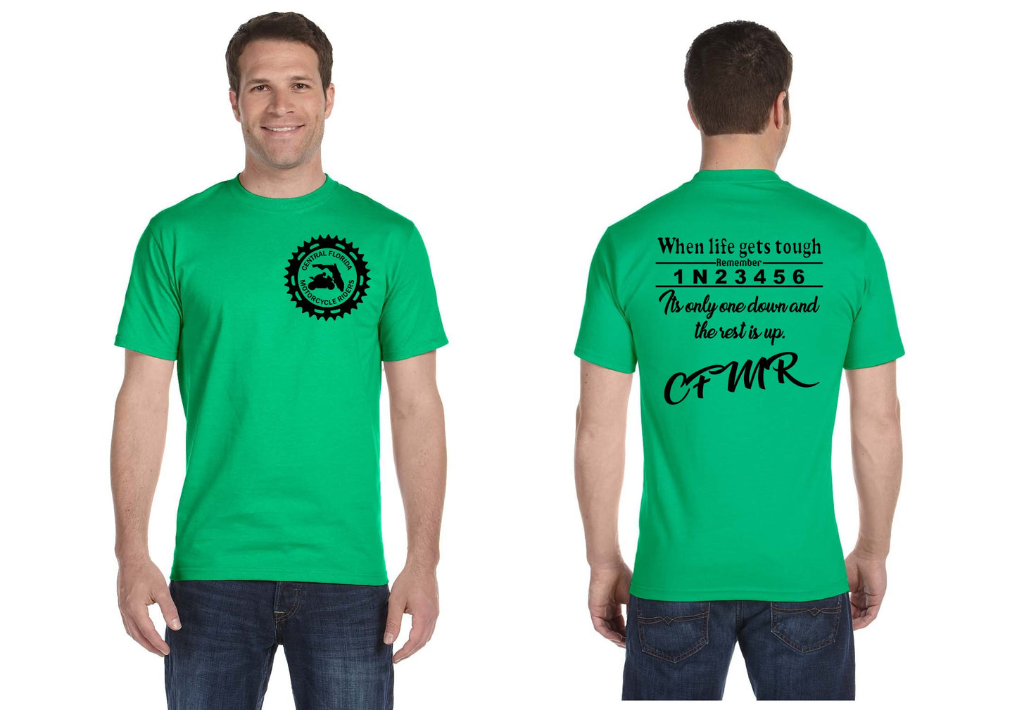 CFMR 1 DOWN, 5 UP TEE