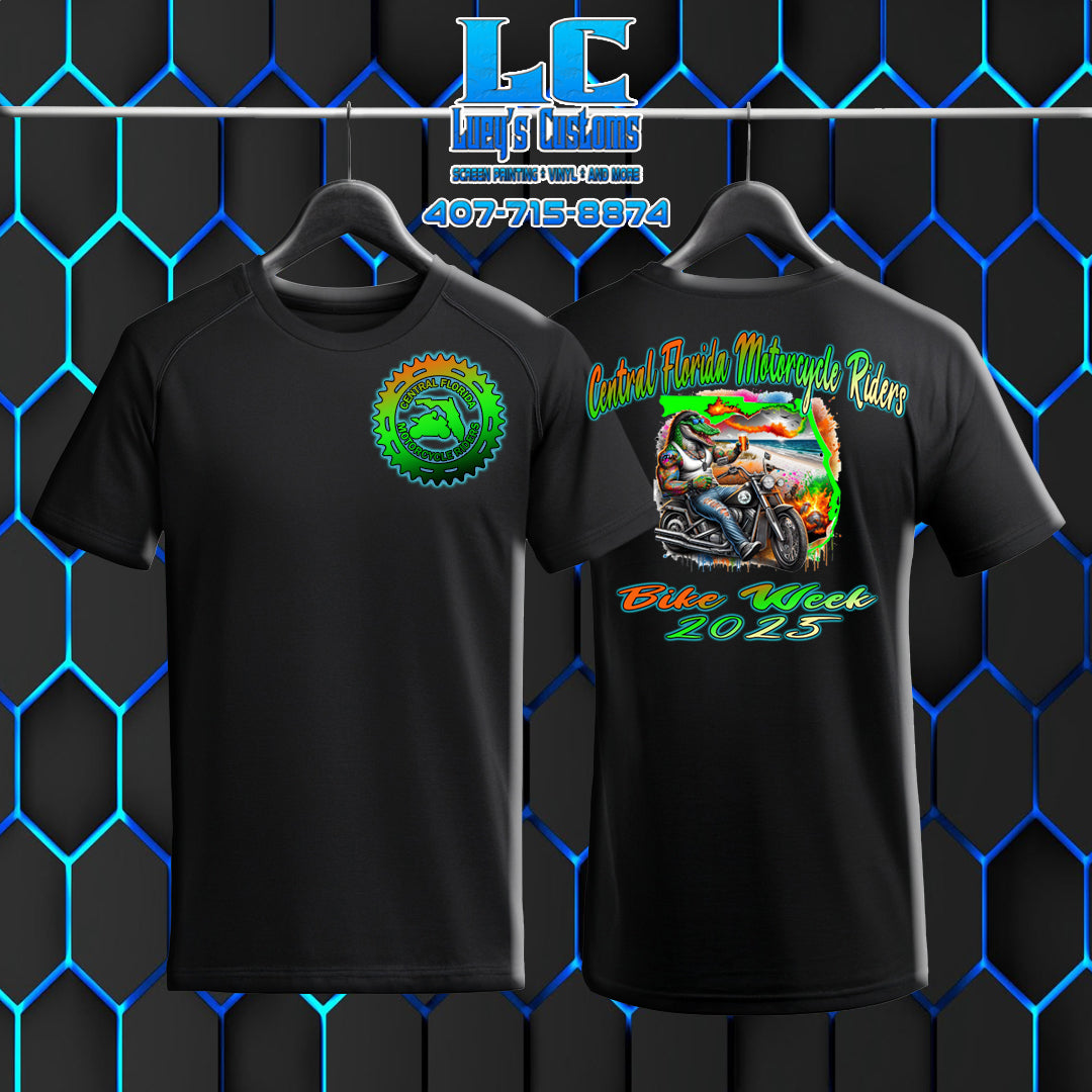 CFMR Bike Week 2025 Tee – Glow in the Dark!