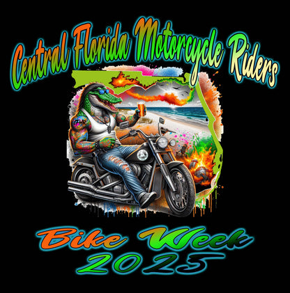 CFMR Bike Week 2025 Tee – Glow in the Dark!