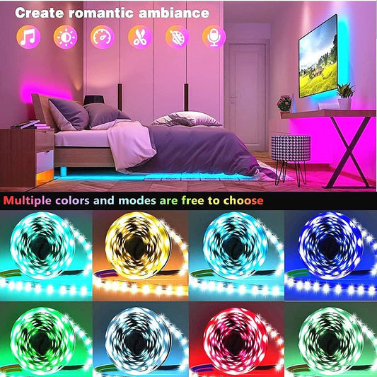 100 Foot Multi-Color led kit for Bedroom, Studio or office