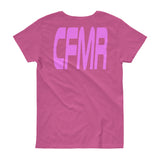 CFMR Women's tee w/ bow logo